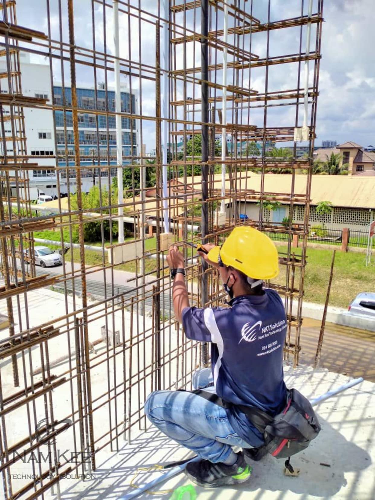 Security camera installation